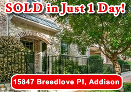 15847 Breedlove Pl, Addison, TX